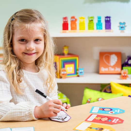 Dry Erase Calming Flash Card Kit
